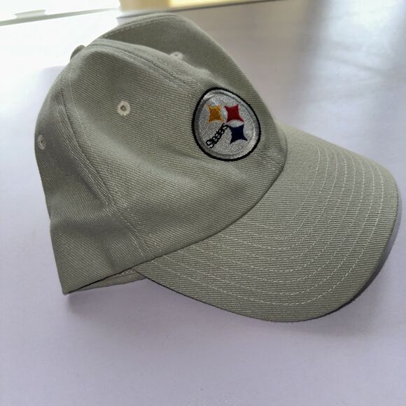 Pittsburgh Steelers Hat Cap Men’s Beige Embroidered NFL Football - Picture 3 of 10